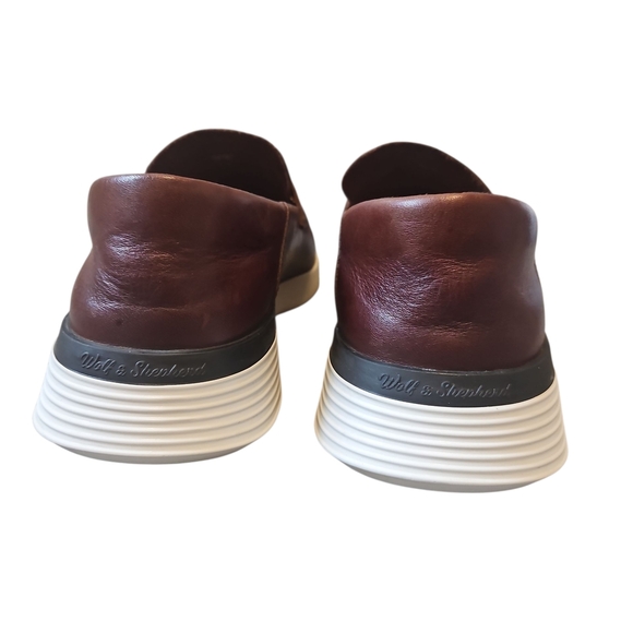 Elegant Brown Leather Slip-On Loafers main image 11